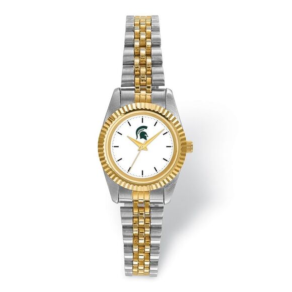 Ladies Michigan State University Pro Two-tone Watch